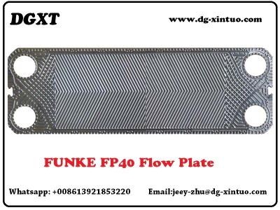 China Perfect Heat Exchanger Replacement, 100% Equel Funke FP40 Plate for Plate Heat Exchanger for sale