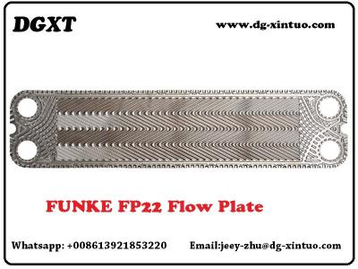 China 100% Replacement Funke Replacement Plate for FP22 Heat Exchanger for sale