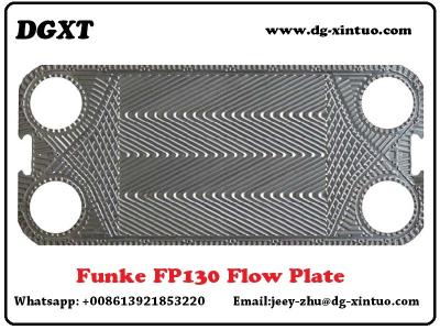 China Funke FP130 Corrosion Resistance 904L/Hastelloy C276 Plate For strong acid Plate Heat Exchanger for sale