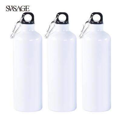 China Wholesale Custom Viable Logo Gym Sublimation Sports White Aluminum Insulated Water Bottle 500Ml 600Ml 750Ml 1000Ml for sale