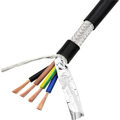 China Underground twisted pair cable6c outdoor shielded cable shielded 05mm flexible electrical wire for sale