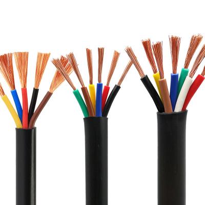 China UL 3 Core High Strength Wholesale Electrical Cable 1.5Mm2 2.5Mm2 Flexible Round PVC Insulated Electrical Wire for sale