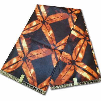 China Tear-resistant 100%Polyester wax print fabric for sale