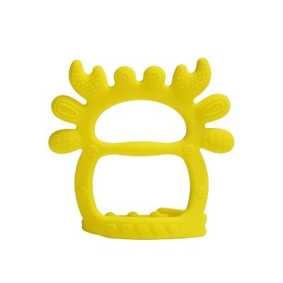 China 2021 Food Grade Baby Toy Soft Warm Soft Silicone Teether Wearable Baby Teether Wristband Teether Wristband for sale