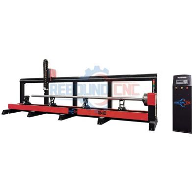 China Garment Shops LGK Hypertherms Power Length RB6000 MM Steel Round Pipe Tube CNC Plasma Cutting Machine for sale