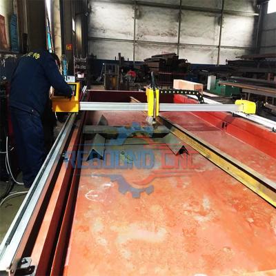 China Garment Shops 2040 Portable CNC Gantry Plasma Cutting Machine With 120A Plasma Power Source for sale