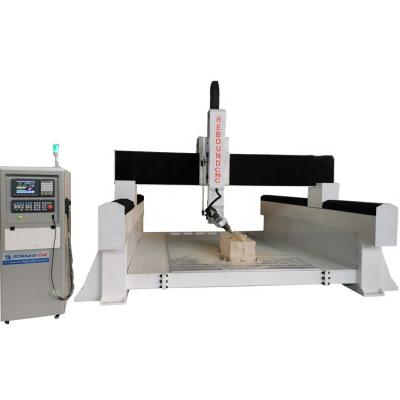 China Polyfoam 3 three dimensional aixs 4 axis 5 aixs 3D foam carving machine for sale