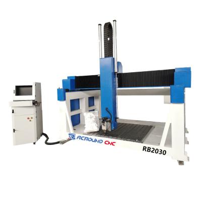 중국 Polyfoam RB 2030 Size 1200 Mm Foam Boat Mold CNC Cutting Engraving Router Machine 판매용