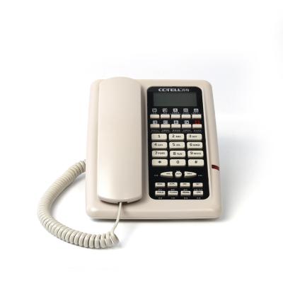 China Hotel Hook-Switch 1-Line Magnetic Analog Attached Guest Room Display Land Line Telephone Home Office Business Telephone for sale