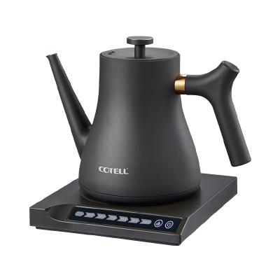 China 360 Degree Quality Classic Design Low Rotation Water Kettle Classic Design Mini Tray Set Cordless Hotel Electric Kettle for sale