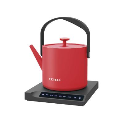 China Wireless Digital Control Panel With Touch Function Food Grade 304 Stainless Steel Electric Kettles 0.6L for sale