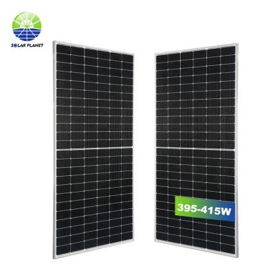 China Solar Power System 25 Years Warranty 410W 415W 420W 450W 465W 500W Perc Longi Solar Panel With Power 20 Years Production Warranty for sale