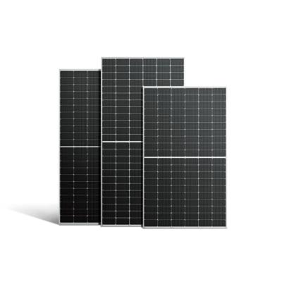 China High Efficient 500W 550W Longji Power System 108 Cells Mono Solar Cells 450W Solar Half All Black Solar Module In Stock for sale