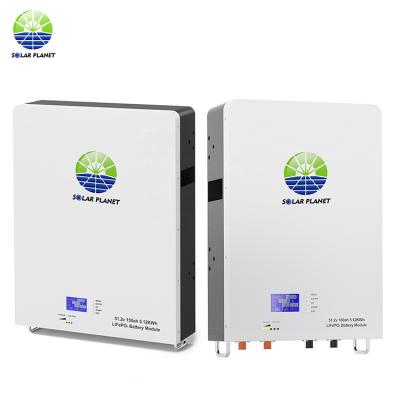 China SOLAR Electric Power Systems PLANET 48V 100Ah 200Ah Transmission Protocol Lithium Solar System Battery For Grid for sale