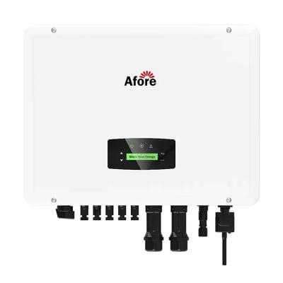 China Home Solar Power System Home Energy Storage Front On Inverter 20KW 25KW 30KW Three Phase On Grid Solar Inverter For Solar Power System for sale