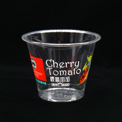 China Manufacturer 28 Years Transparent OEM Recyclable Cups With Logo PET Clear Disposable Plastic Dessert Cups Popcorn Boxes for sale