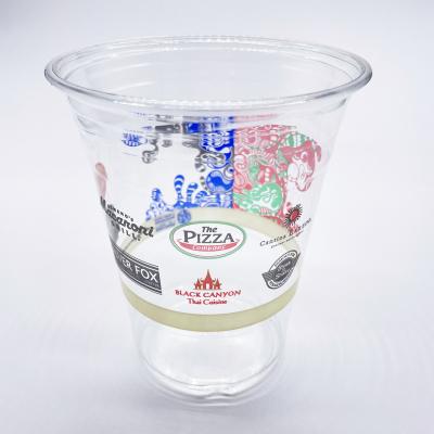 China Factory pp transparent clear wholesale disposable pla cups disposable vasos cup custom printing plastic printing for sale