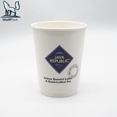 China Disposable hot sale china good quality kraft paper coffee cup for sale