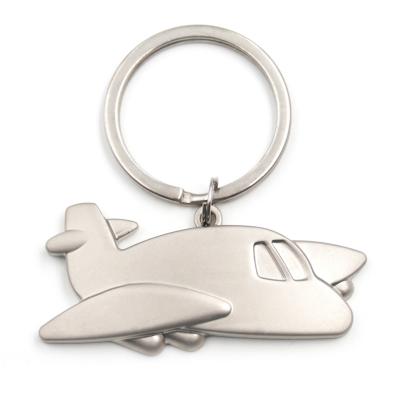 China Metal Metal Nickel Zinc Alloy Aircraft Plating All Types Of Keychains for sale