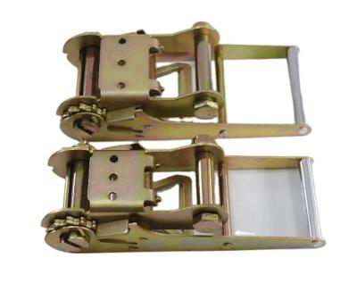 China Doing Cargo Lashing Strap 25mm BS 800kgs Yellow Galvanized Ratchet Buckle 38mm Belt Bs3000kgs 1 Steel Custom Stainless Western 3 4 Inch Buckles Strap for sale