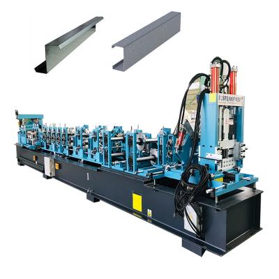 China Hotels Manufacture Factory Supply Automatic Cold Roll Good Performance CZ Purlin Former Roll Forming Machine for sale