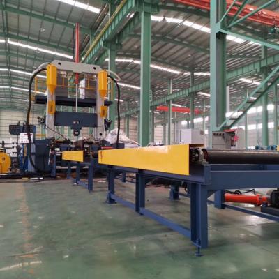 China Huaheng Hotels Integrated Automatic Set-Welding-Straightening Machine with 3 in 1 for sale