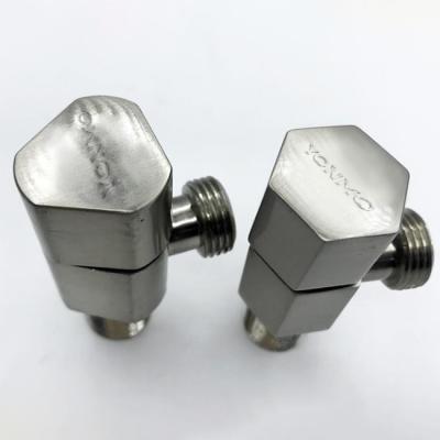 China Long Life Nanan Yonmo Faucet Factory Wholesale Bathroom Angle Valve for sale