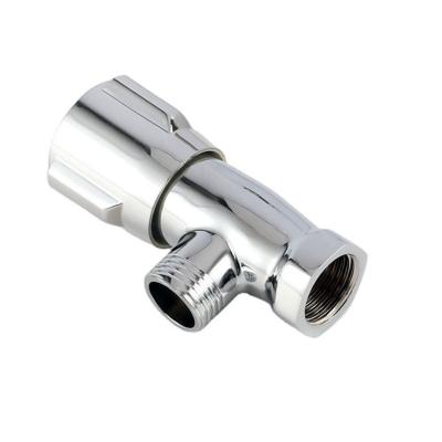 China Long Life Brass Best Quality Chrome Shower Angle Valve for sale