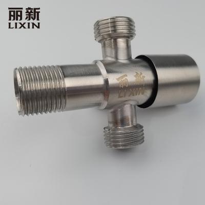 China Modern Bathroom Angle Valve ABS Handle Iron Angle Valve for sale