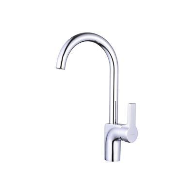 China China Factory Cold Water Faucets Double Handle 304 Stainless Steel Thermostatic Wall Mounted Spout Double Taps Mixer Sink Kitchen Faucet for sale