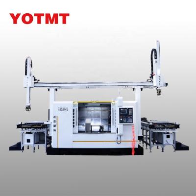 China High Quality Oblique Drilling XSC500 Bed CNC Lathe Milling Metal Metal Turning Double End CNC Lathe Turning Machine for sale