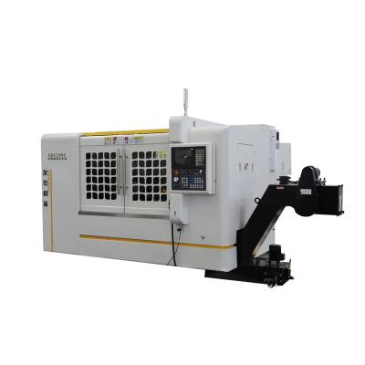 China XSC700 Metal Drilling XSC700 Center Drive Double End Turning Machine Salnt Bed CNC Lathe High Efficient Spinning Machine for sale