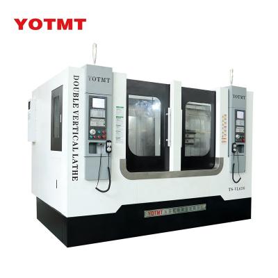 China Rotating Disc/Axle Parts Drilling Rig Center Vertical Center Machine Dual Axis CNC Milling Double Spindle Lathe for sale