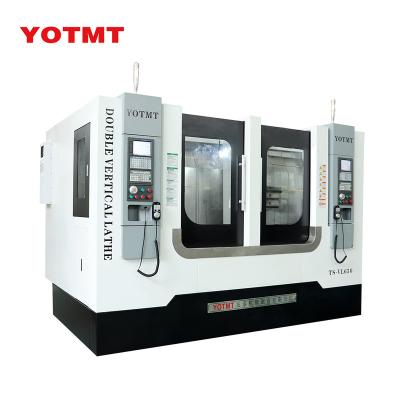 China Rotating Disc Parts / Spindle Vertical Double Spindle CNC Lathe Milling Machine Drill Center CNC Lathe Machine Price Double Spindle CNC Lathe Machine For Metal for sale