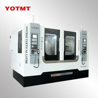 China Twin Axis CNC Turning Machine Twins Parallel Disc/Dual Axis CNC Turning Milling Lathe for sale