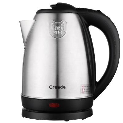 China Stainless Steel 360 Base 1.8L 1500W Electric Gooseneck Spinning Electric Tea Hot Water Kettle 1.8L 1500W for sale