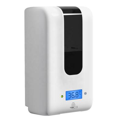 China Foam Automatic Soap Dispenser K-3012 Soap Dispenser With Temperature Checking 2 In 1 Temperature Soap Dispenser Hand Sanitizer Dispenser for sale