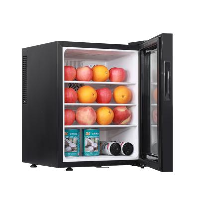 China Shenzhen Hotel Home 20L 55W Low Power Consumption Because-40BF Mini Small Thermoelectric Ice Cream Refrigerator for sale