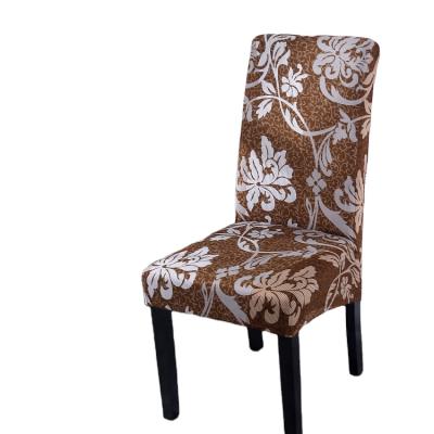 China HUIENFloral Printed Stretch Chair Cover Large Single Elastic Chair Covers Seat Case For Home Restaurant Party Dining Banq for sale