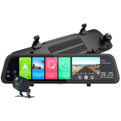 China Waterproof 12 Inch 4G Dash Cam Car Rearview Mirror Camera Recorder WIFI ADAS Android 8.1 FHD Dual Lens GPS Auto Navigation for sale