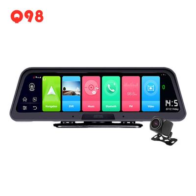 China 4G ADAS Dash Cam 10 Inch Android 8.1 ADAS 24H Dash Cam 4G GPS Navigation 2G RAM WiFi Car DVR Cam 4G GPS VCR Parking Monitor for sale