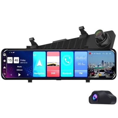 China 12inch Android 8.1 2G+32G Android 8.1 12 Inch 4G Car Rearview Mirror Stream Media Camera GPS Navi Dash Cam Dual 1080P Car Dvr ADAS Night for sale