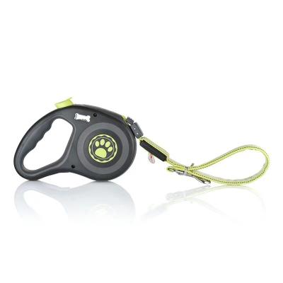 China Customized Automatic Retractable Dog Leash Pull Rope Dog Leash Small And Medium Dog Harness Leash With Led Light for sale