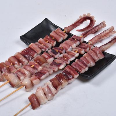 China NATURE directly supply auspicious fruit natural fresh frozen squid sea sale barbecue skewers for sale