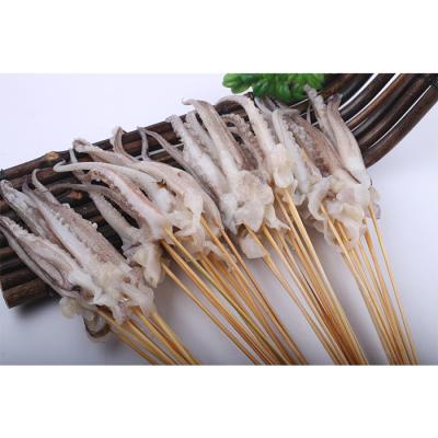 China NATURE Makers Sell Nutritious and Healthy Seafood Squid Skewers Delicious BBQ Squid Skewers for sale