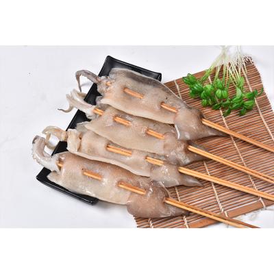 China Nutritious best selling seafood barbecue squid skewers healthy nutrition squid skewers for sale