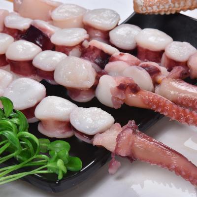 China Nutritious Fresh Cleaned Squid Easy To Cook Grill Barbecue Delicious Dragon Ball String Squid for sale