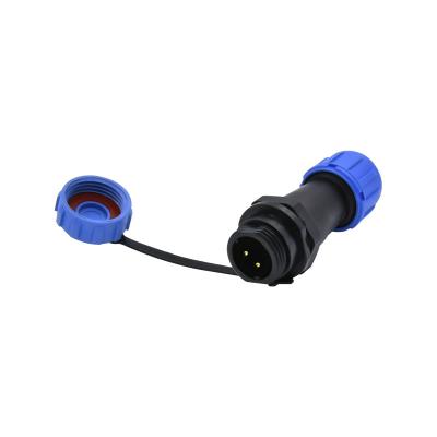 China Automotive High Current Assembly Waterproof SP11 Male 2 Pin Inline Cable Connector for sale