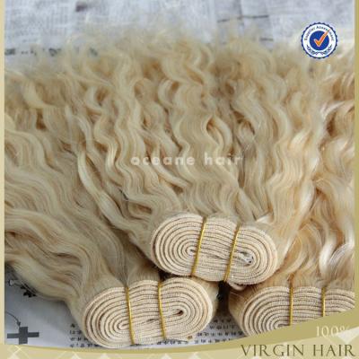 China Best Grade Natural Blonde Curly Hair Extensions Human Hair Extensions Wholesale High Quality Virgin Natural Blonde Curly Hair Extensions for sale