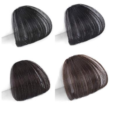 China Clip-in Bangs 2020 Wholesale Hair Bangs Clip For Women Bangs Wigs Dark Brown Clip In Bangs for sale